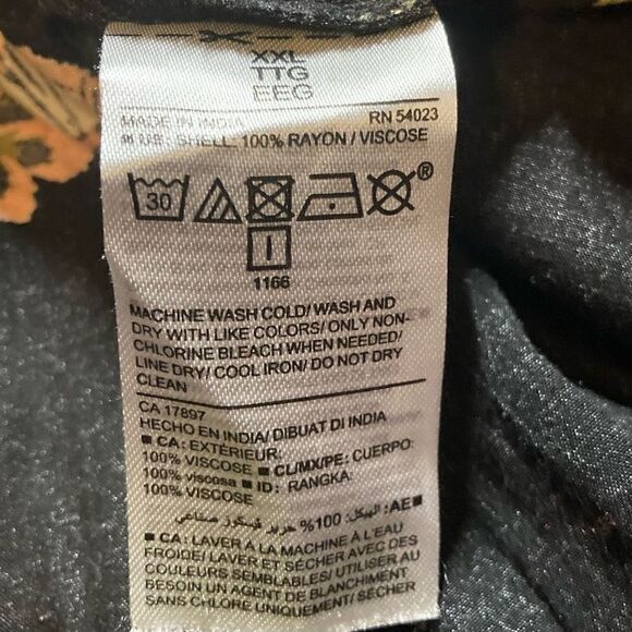 OLD NAVY Women’s Dress Multicolored Size XXL TTG EEG Floral - Picture 4 of 9